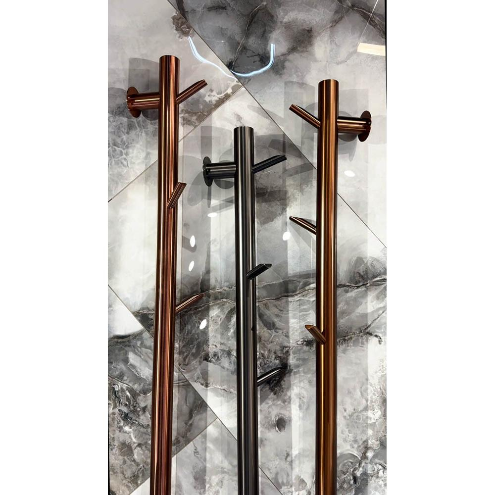 Полотенцесушитель электрический Boheme OAK 724-50-NB, NICKEL BRUSH