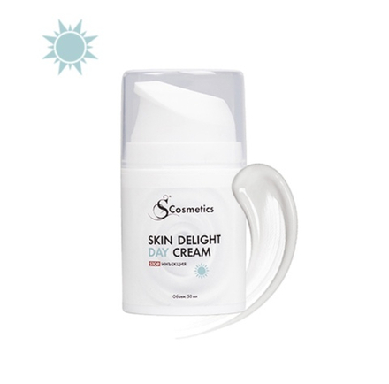 ДНЕВНОЙ ОМОЛАЖИВАЮЩИЙ КРЕМ ДЛЯ ЛИЦА SKIN DELIGHT DAY CREAM. STOP ИНЪЕКЦИЯ