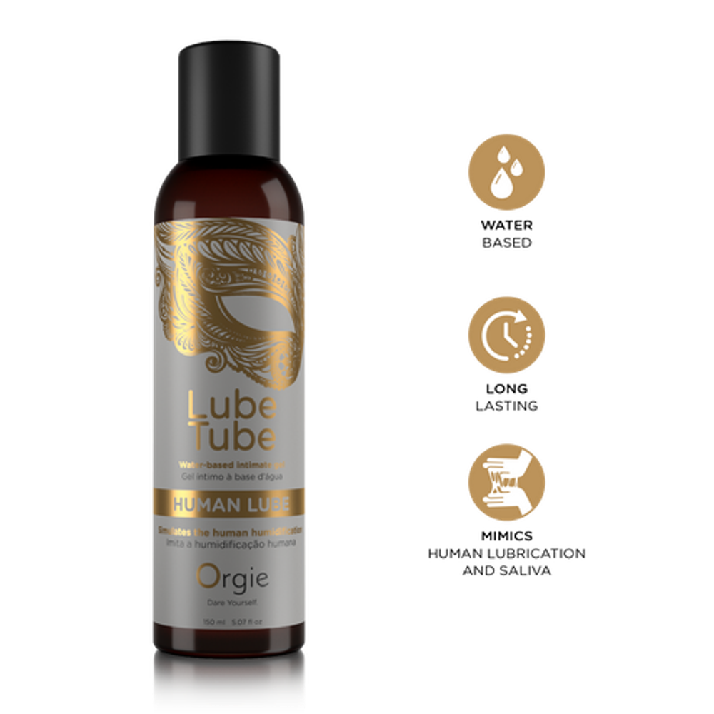 Интимный гель Orgie Lube Tube Human Lube имитация естественной смазки 150мл