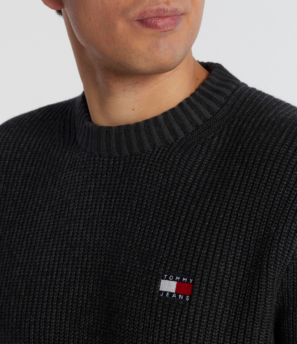 Свитер TONAL XS BADGE Tommy Jeans - графитовый(DM0DM17776)