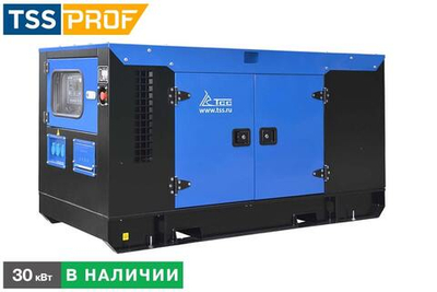Дизельный генератор ТСС АД-30С-Т400-2РКМ7 Weichai в кожухе с автозапуском
