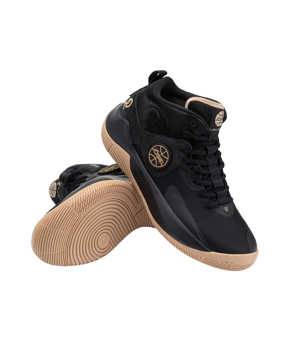 Кроссовки баскетбольные Launch MID, Black/gold