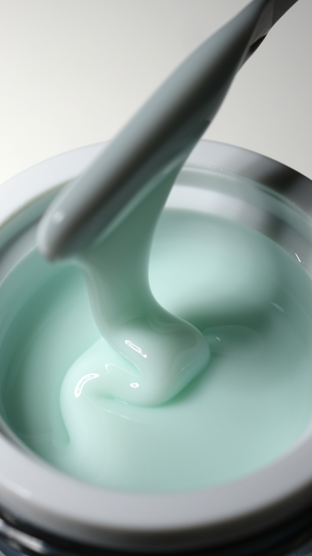NR Gel Marshmallow - Гель для моделирования №304 молочный с мятным подтоном, 15 гр