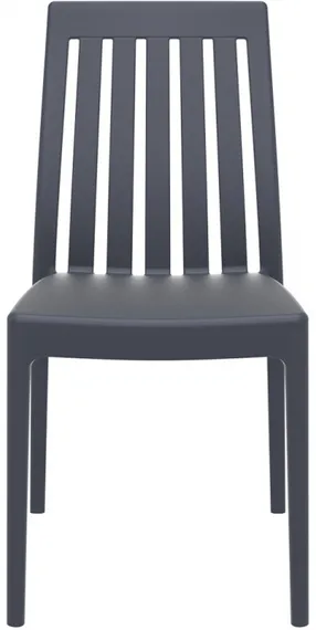 Стул пластиковый Soho темно-серый