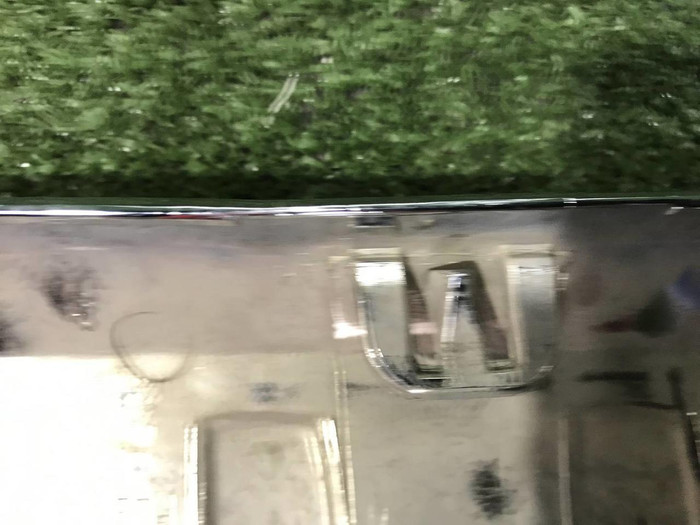 Накладка заднего бампера Mercedes GL X166 (2012-2016)