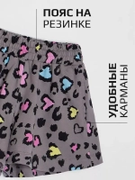 Костюм для девочки, футболка и шорты в сад