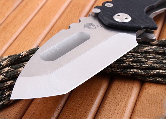 Складной нож -танто скл. Medford Praetorian DP MF/Praetorian G T Tb-G10Bk c клинком из стали D2, рукоять G10 / титан