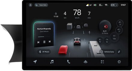 Магнитола для Mercedes-Benz C-класс W204 2011-2014 NTG 4.5/4.7 - Teyes CC4-PRO монитор 13" 2K QLED на Android 13, Snapdragon 778G, 8+128, AI, CarPlay, DSP, 4G SIM-слот