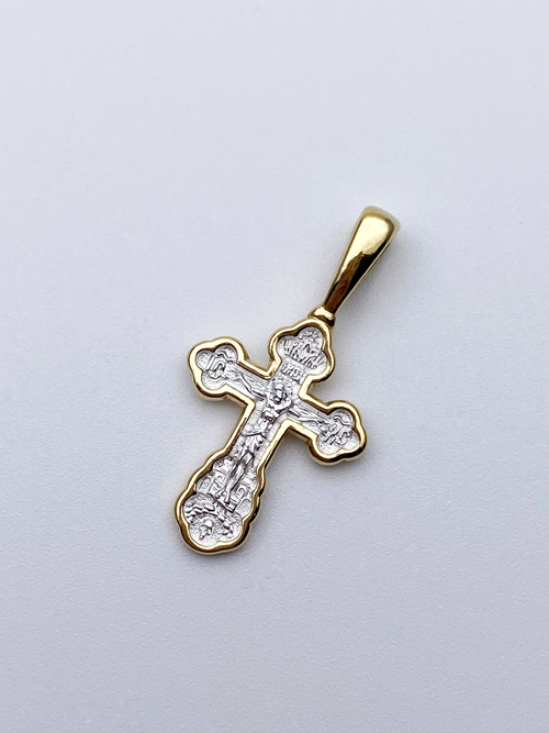 Крест из серебра/Позолота