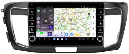 Магнитола для Honda Accord 9 2013-2015 (CR2) - Carmedia OL-1642 (кнопки и крутилки) Android 13, TS20, 6+128Гб, CarPlay, 4G SIM-слот