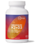 MicrobiomeLabs - MegaQuin K2+D3 60 capsules