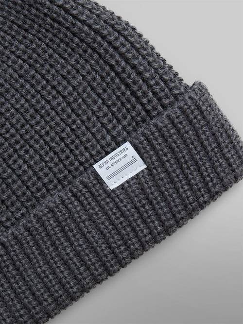 Alpha Essential Watch Cap (medium charcoal - т.серый)