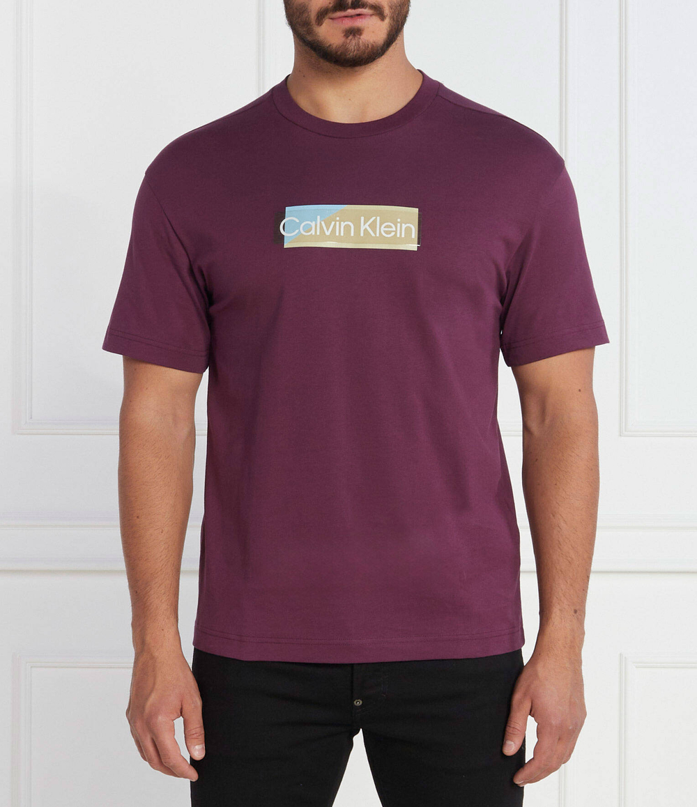 Футболка LAYERED GEL LOGO Calvin Klein - фиолетовый(K10K111845)