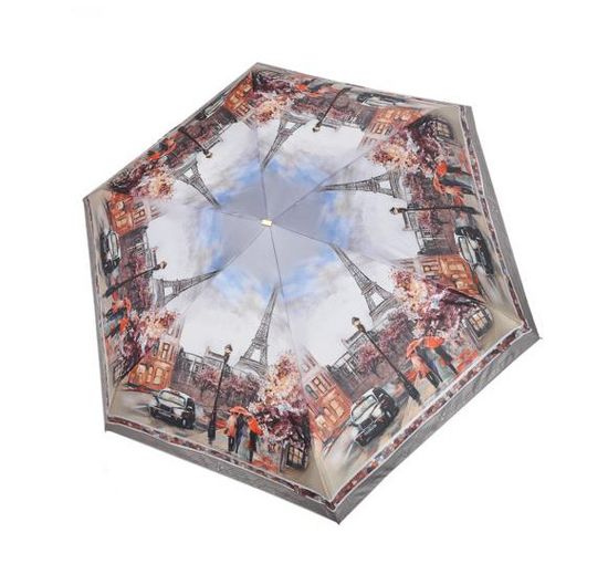 Лёгкий зонт Три Слона, Плоский, Механика 5601-N-01