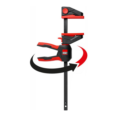 струбцина одноручный зажим Bessey EZ360-45 с вращающейся рукояткой