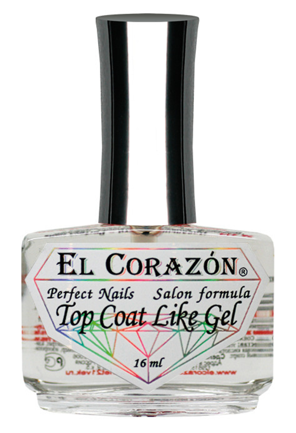 El Corazon Perfect Nails №430 Матовое топовое покрытие "Matte Top Coat" 16 мл