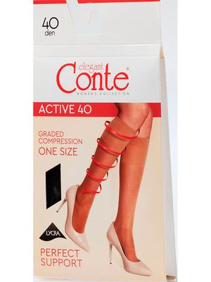 Гольфы с массажным эффектом Active 40 Conte