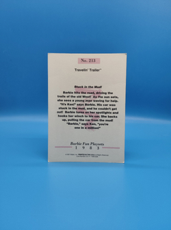 Аксессуар винтажная карточка Барби 90х 03962