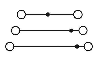 3210509 - PT 2,5-3L BU - Многоярусный клеммный модуль