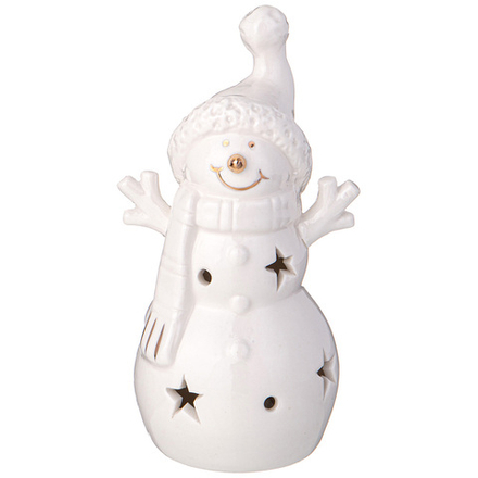 ФИГУРКА "СНЕГОВИК" С LED-ПОДСВЕТКОЙ 6,1*5,8*12 СМ