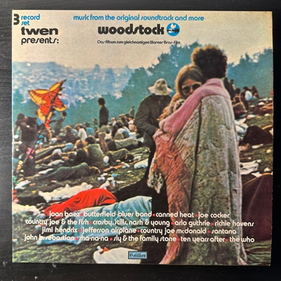 Woodstock - Music From The Original Soundtrack And More 3LP (Германия 1970г.)