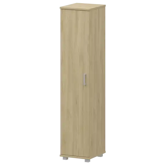 Стеллаж высокий узкий закрытый &quot;НТ-540;НТ-602&quot; 400x445x2050 Аргентум