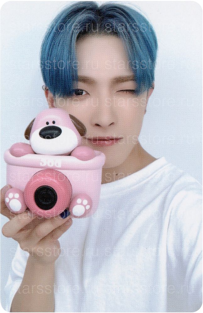 Фотокарта Hongjoong ATEEZ - THE WORLD EP.2: OUTLAW (EVERLINE) Camera ver.