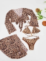 купальник для бассейна 4 в 1плавки парео и лиф