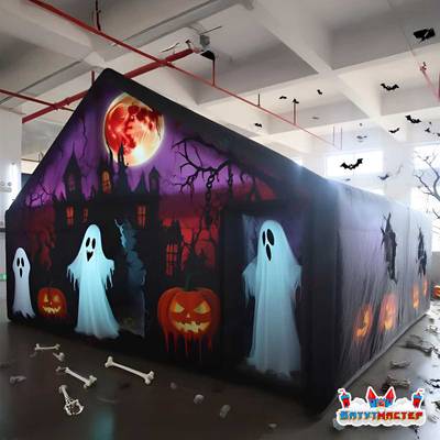 Надувной хоррор-аттракцион «Бесконечная тьма», 9×9×3,7 м