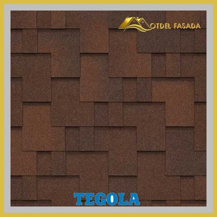 Гибкая черепица TEGOLA SAN REMO Pelle 227 2,86м2