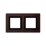 Рамка из натурального дерева, "Avanti", венге, 2 поста (4 мод.)