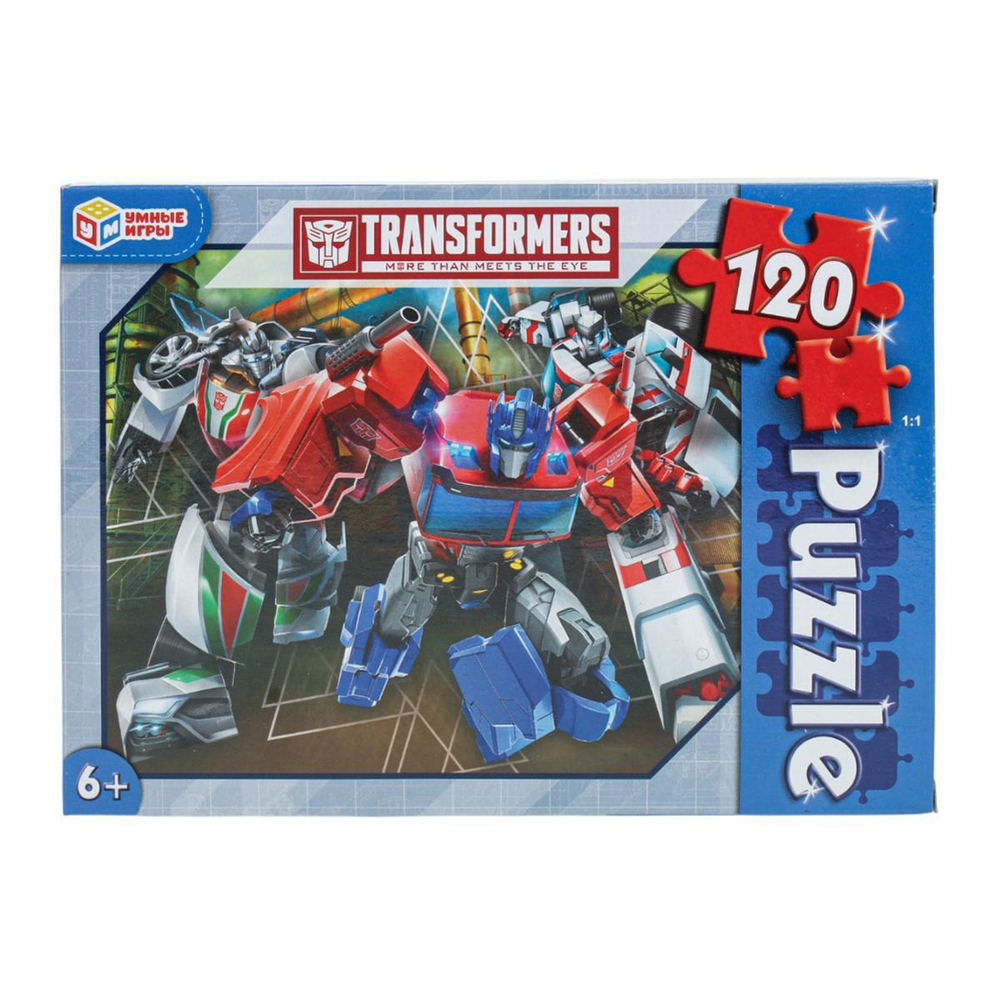 Пазл 120эл. "Трансформеры" 4680107920935 (Умные игры)
