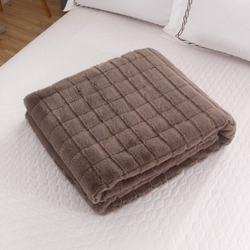 Плед 220х240 Sofi De MarkO Мадлен коричневый