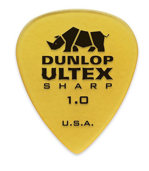 Медиатор толщины 1,0 мм упаковка 72 шт. Dunlop 433R1.0 Ultex Sharp