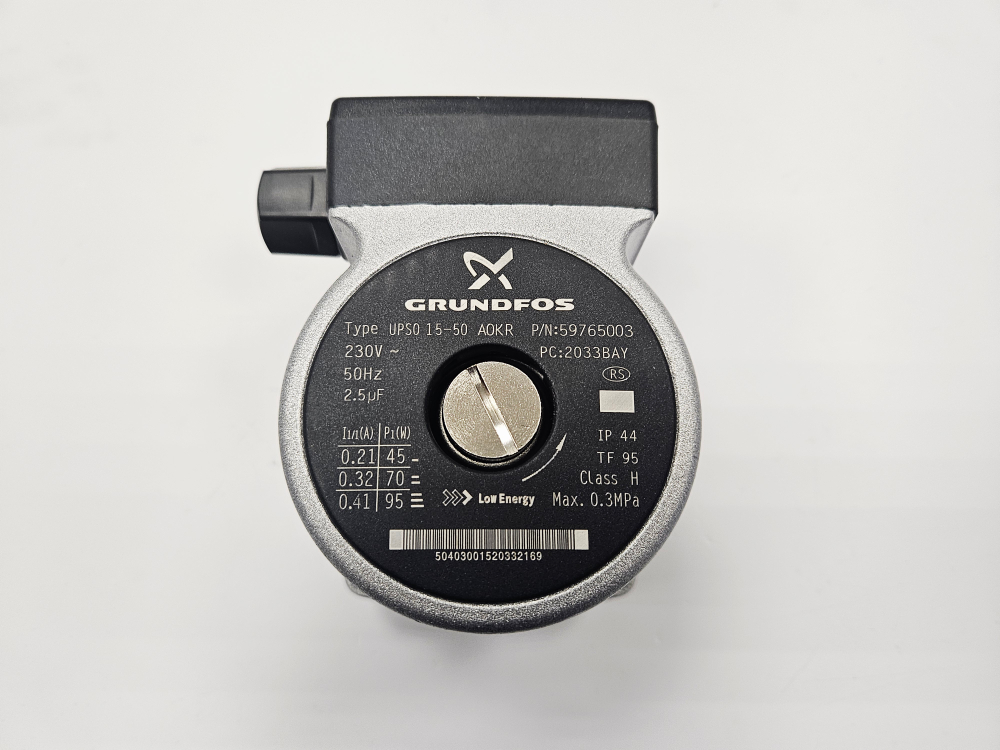 Двигатель насоса (GRUNDFOS UPSO 15-50) для ELECTROLUX Basic X/Basic S/Basic Duo/Basic Space/Hi-Tech (арт. AA10010018-1, AA10010006-1)
