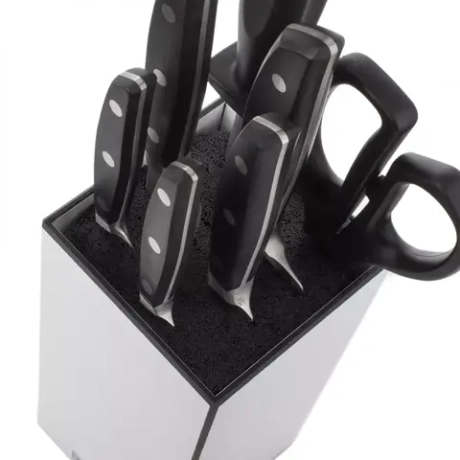 Подставка для кухонных ножей 11х11х24см ComposeEat Elegance белый