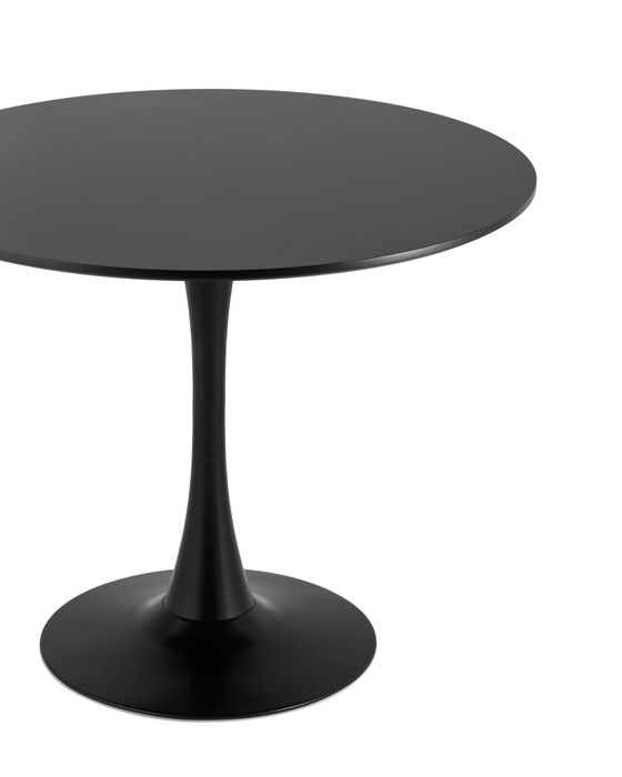 Стол Tulip D90 черный Stool Group