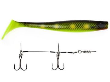 Виброхвосты LJ 3D BBS Series KUBIRA SWIM SHAD 9,0in (22,86)/PG21 1шт.+Stinger L