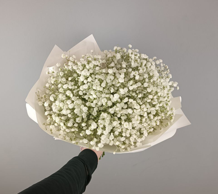 Букет "Белая симфония из веточек"