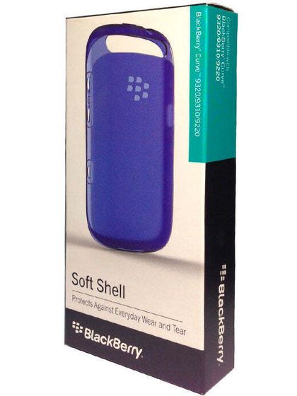 BlackBerry Чехол BlackBerry 9320 Soft Shell Blue