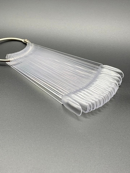 Типсы на колечке овал (50шт)