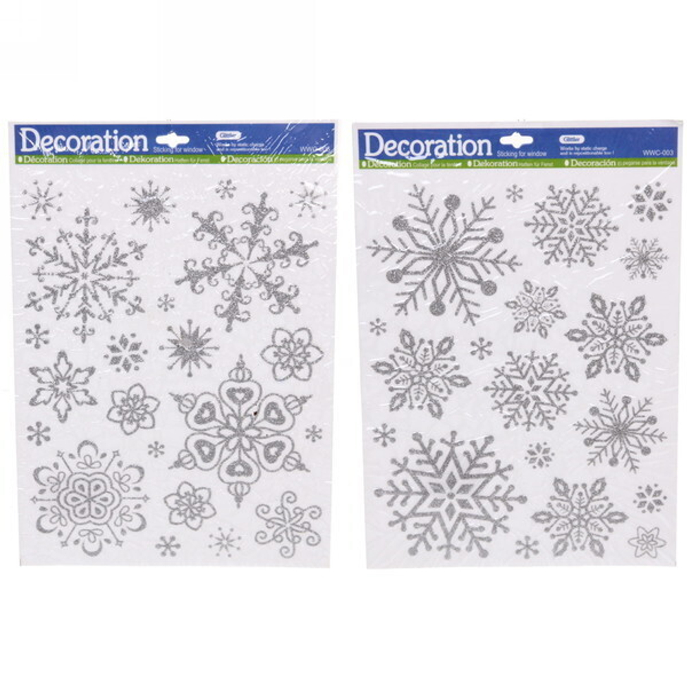 Набор наклеек «Снежинка» 20*28 см