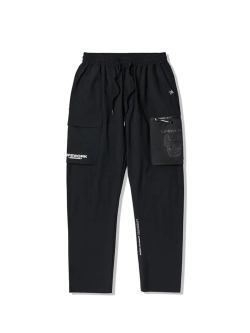 Брюки-карго с сетчатым карманом