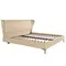 Кровать Angel Cerda 7157, кремовая экокожа