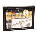 Набор Аэрографический Model Air (10цв.) + аэрограф H&S ULTRA