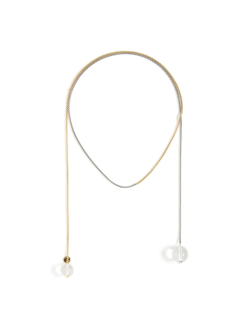 Колье - пояс "Bubble snake" Bicolor