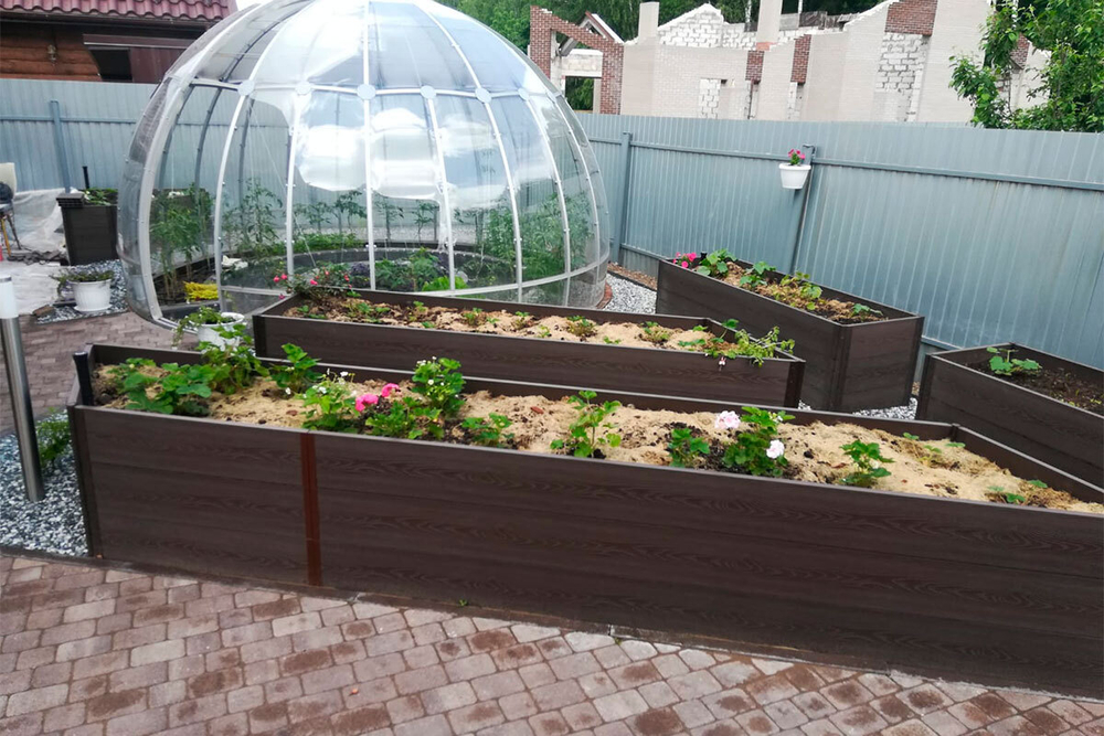 Доска грядочная NauticPrime 225*30*2950мм, венге