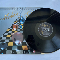 Винтажная виниловая пластинка LP Modern Talking Let's Talk About Love (The 2nd Album) (Германия 1985) Cheri Cheri Lady