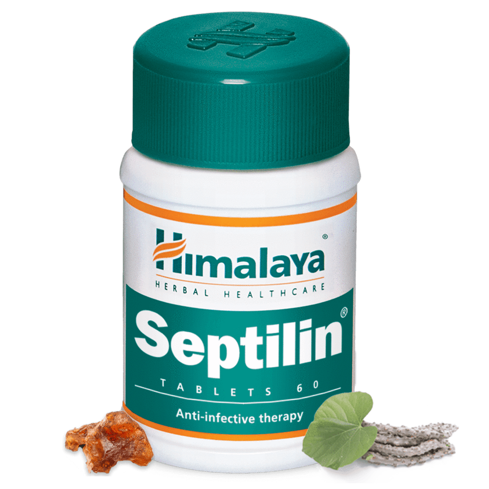 Таблетки Септилин Himalaya Herbals Septilin 60 таб 3 уаковки