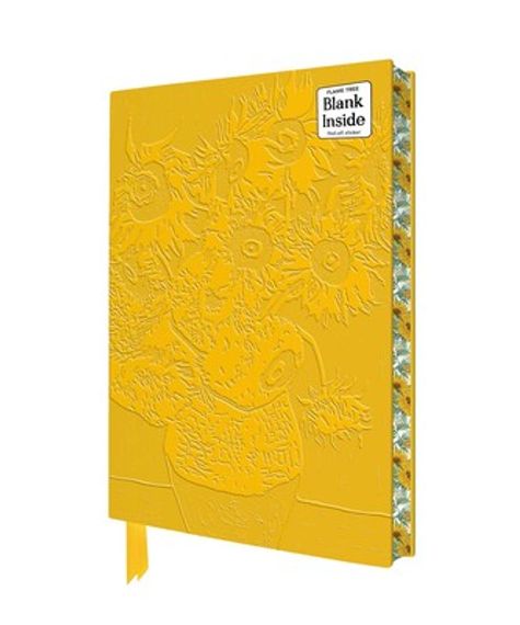 Bloknot \ Блокнот \ Notebook Vincent van Gogh: Sunflowers Artisan Art Blank Notebook (Flame Tree Journals)